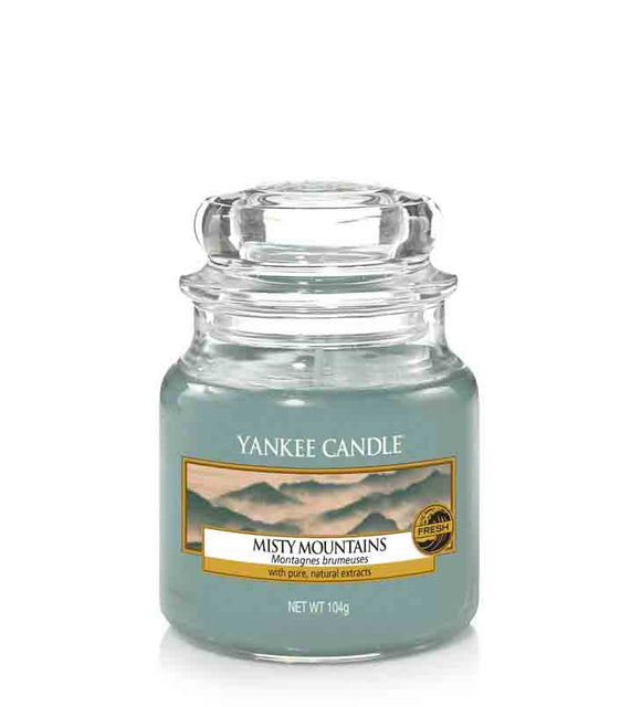YANKEE CANDLE SMALL JAR MISTY MOUNTAINS