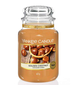 YANKEE CANDLE LARGE JAR GOLDEN CHESTNUT