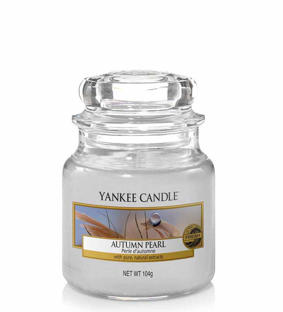 YANKEE CANDLE SMALL JAR AUTUMM PEARL