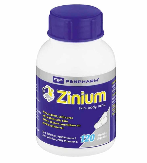 ZINIUM CAPS 120